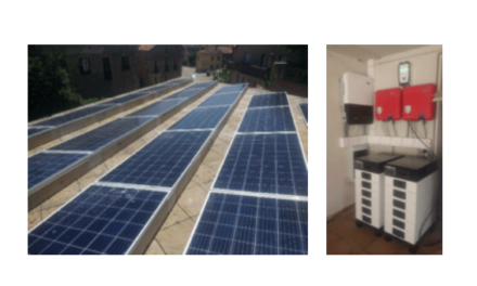 Instalação fotovoltaica numa vivenda unifamiliar em Burgos