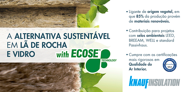Knauf Insulation lança lã de rocha sustentável
