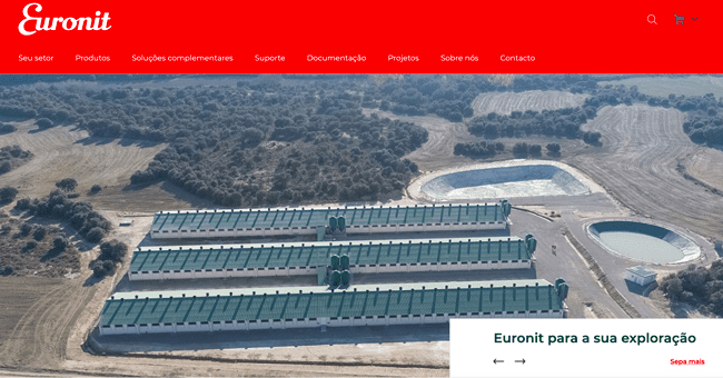 Euronit lança site para o mercado português