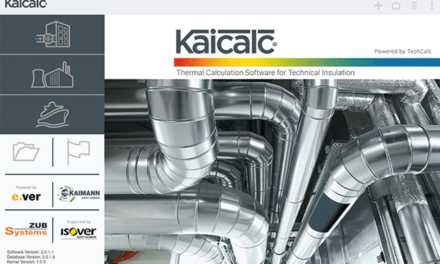 Relançamento do calculador de espessura de isolamento Kaicalc da Kaimann