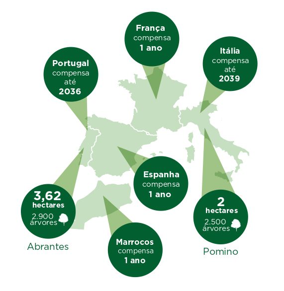 Eurofred compensa 100% das suas emissões de CO2 através da reflorestação de zonas incendiadas