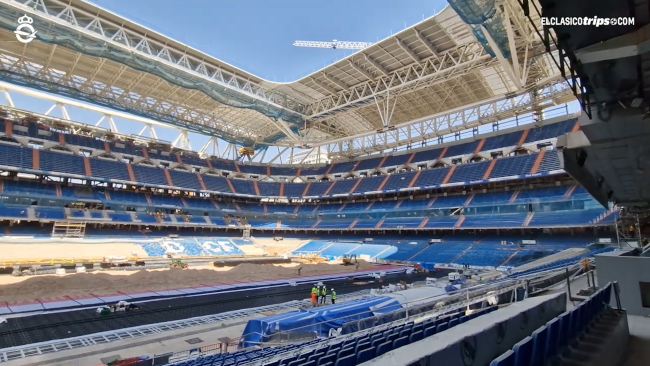 REHAU aplica o seu sistema de climatização por chão radiante no inovador relvado do novo estádio Santiago Bernabéu