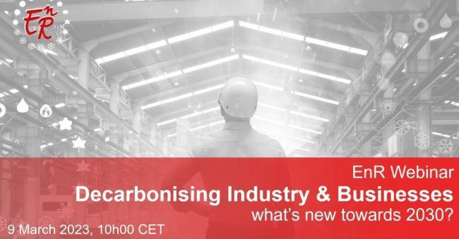 EnR webinar descarbonizacao industria
