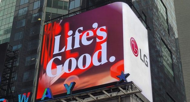 LG sorri para o mundo com a sua nova identidade de marca