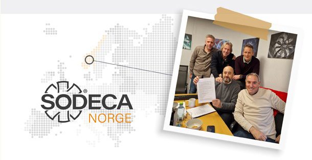 Sodeca continua o seu crescimento, com a incorporação da Sodeca Norge no grupo