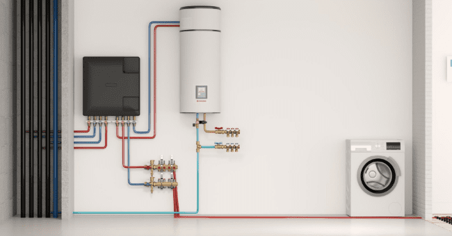 Nova solução tecnológica aquece a água sem condutas para o exterior