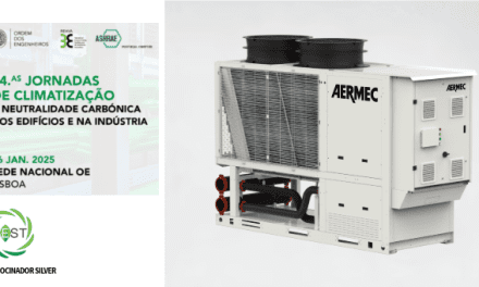 AERMEC PRM Bomba de calor modular a R290 em destaque pela CEST nas Jornadas de Climatização