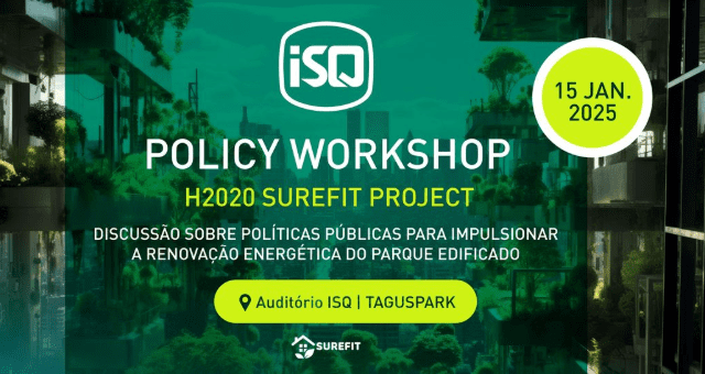 Grupo ISQ organiza Workshop de Políticas sobre Renovação Energética de Edifícios