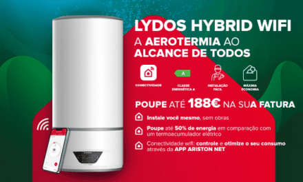 Lydos Hybrid Wifi: o melhor produto para substituir o seu termoacumulador quando as obras não são uma opção e a poupança é a sua prioridade