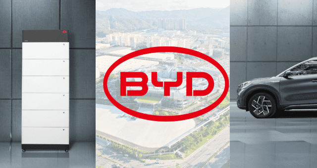Soluções BYD para projetos fotovoltaicos