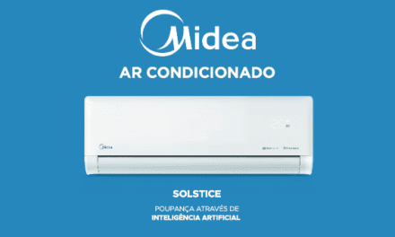 Split Tipo Mural Midea Solstice: Inteligência Artificial para maior conforto e elevada eficiência energética